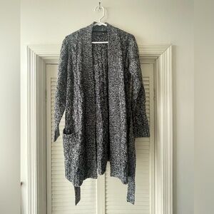 Gap Long Cozy Sweater - Medium - Great Condition - Black/white/gray